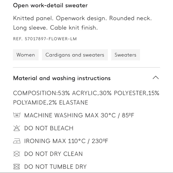 Mango Open Knit Sweater - Picture 4 of 4